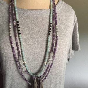 Necklace and shirt